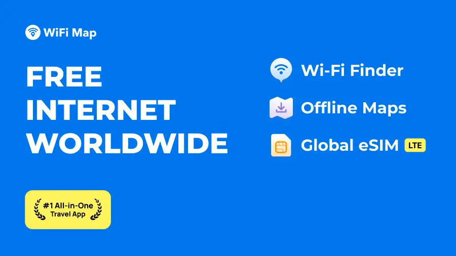 WiFi Map - All your connectivity needs in one place