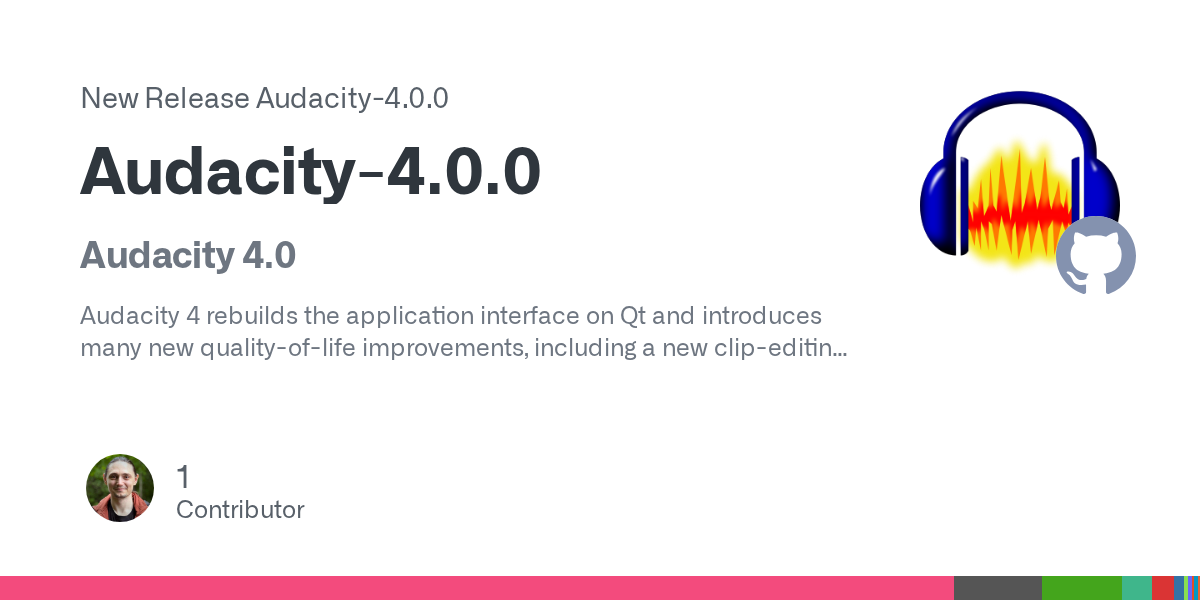 Audacity 4.0
