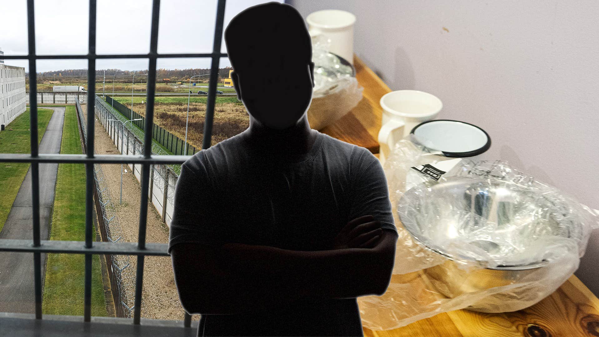 <i>Svenska</i> fångarna: Får äta mat med sked från hundskål
