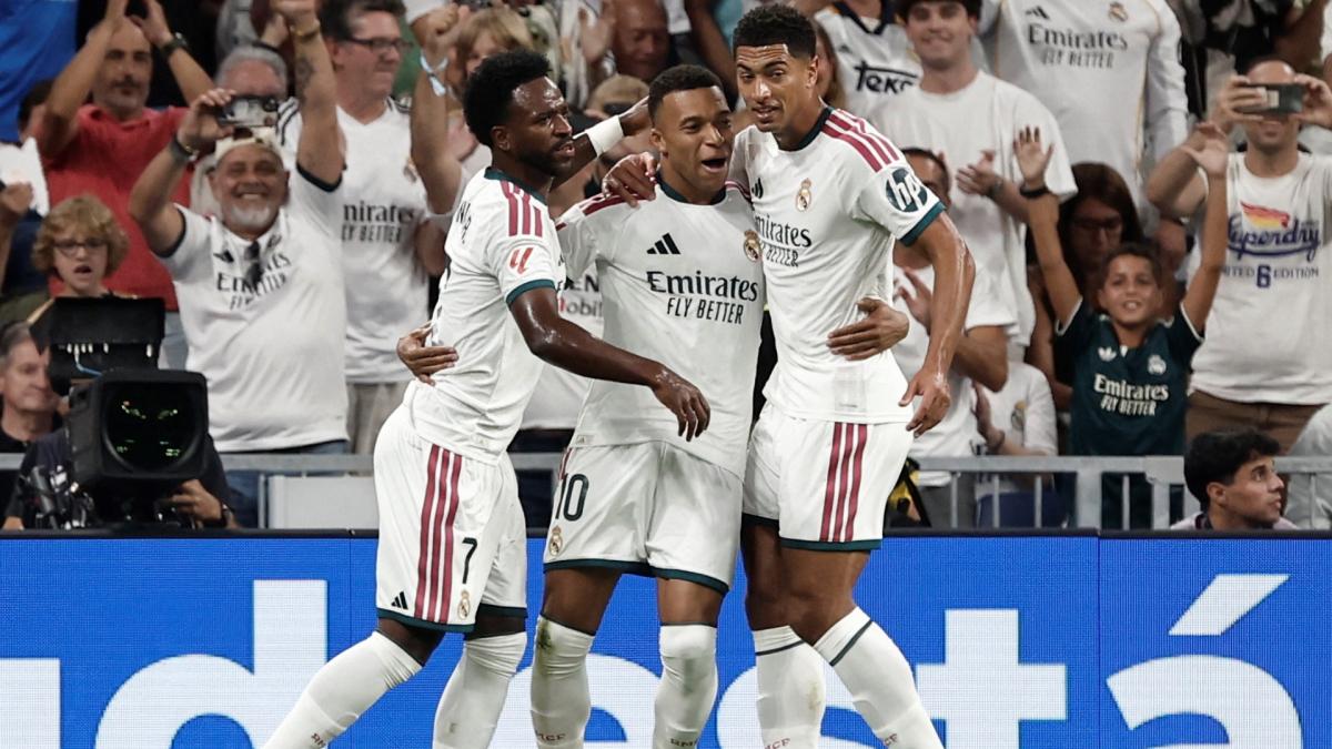Liga : porté par un grand Kylian Mbappé, le <i>Real</i> Madrid gifle le Rayo et revient à hauteur du Barça...