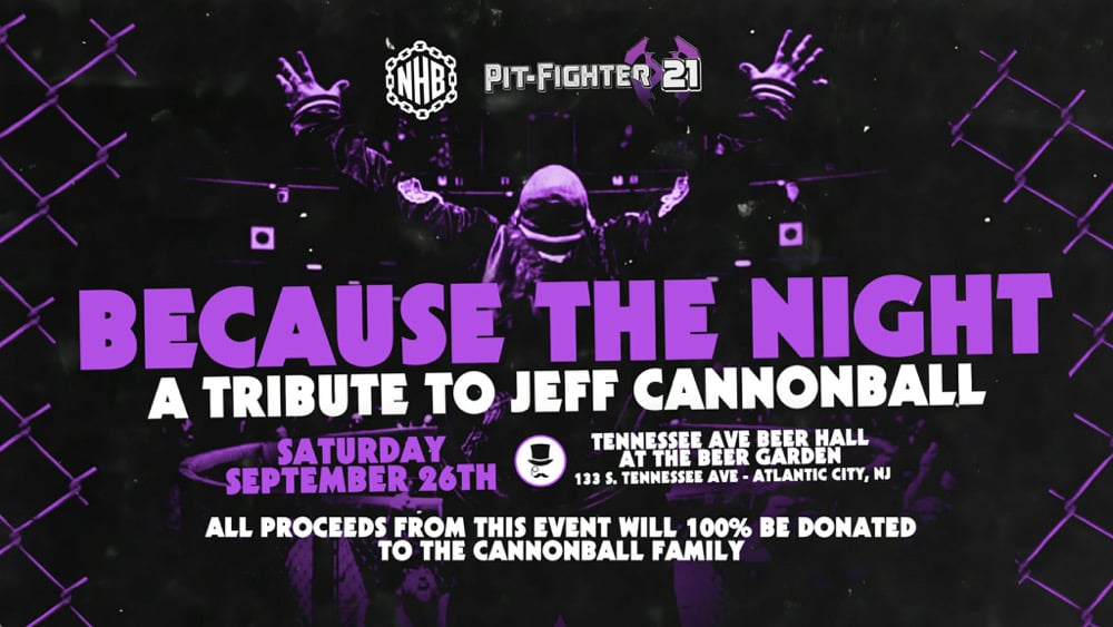 “Because the Night” a Tribute to Jeff Cannonball - 9/26/26 Atlantic <i>City</i> NJ TICKETS