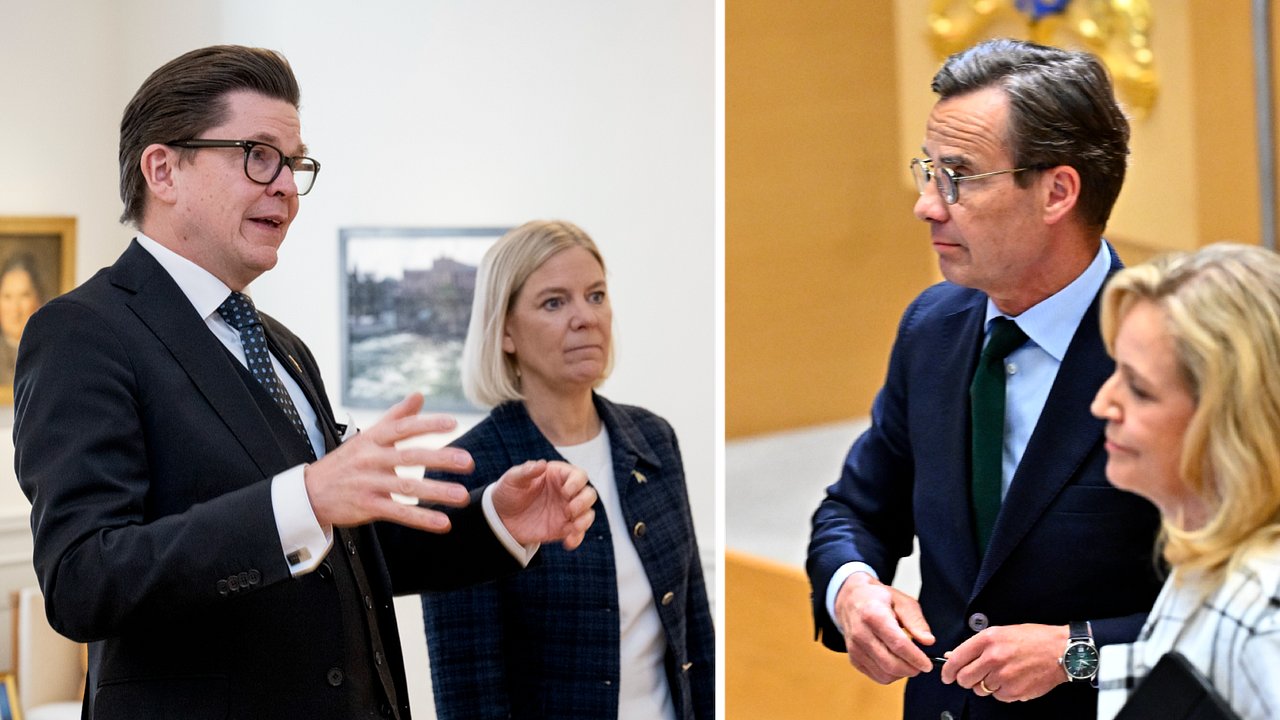 S-källa: <i>Står</i> mellan nyval och högersväng från C